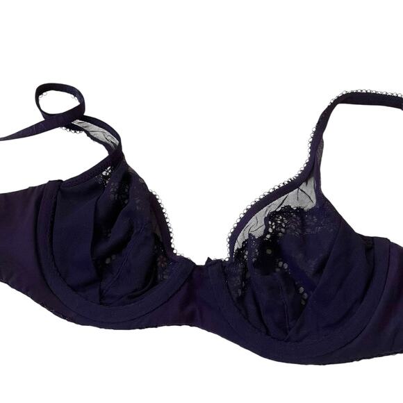 Victoria's Secret Purple Demi Underwired Bra Women Size 34B | 10-2 - Picture 7 of 8